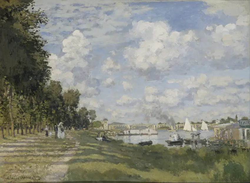 Bassin d’Argenteuil (circa 1872) by Claude Monet